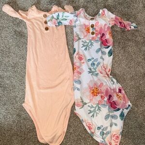 Two Caden Lane knot gowns